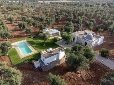Trullo Maria Teresa – private swimming pool