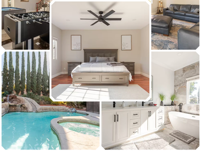 ~SoCal Serene Oasis~ 3600SF-Heated Pool Spa-Games