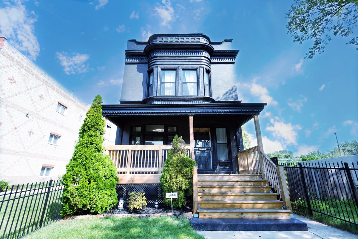 Villa Noir Chicago Victorian 7 min to downtown
