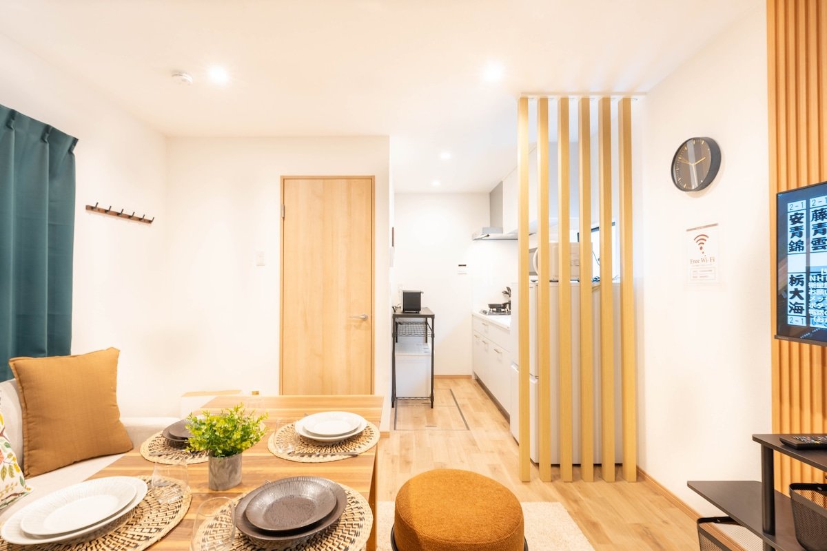 【碧桜】83㎡４寝室・ベット５台/西新宿五丁目駅徒歩４分/5-6人最適/Switch/楽しい時間 gallery image 2