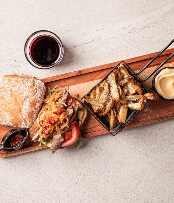 Photo of Garlic-chilli Burnt Butter & Beef Roll