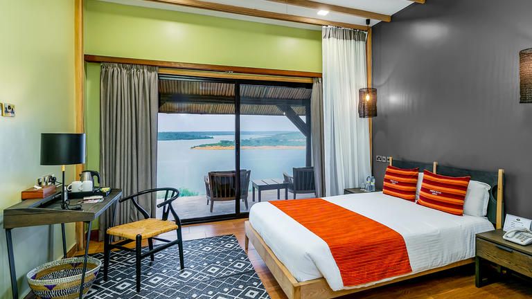 Mweya Safari Lodge Deluxe rooms