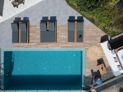 Blue Argyrie, heated pool, Jacuzzi, Playground