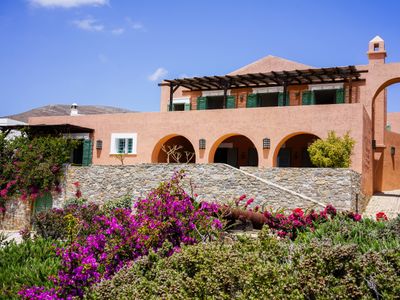 Exquisite beachfront mansion, 5 bedrooms- Syros