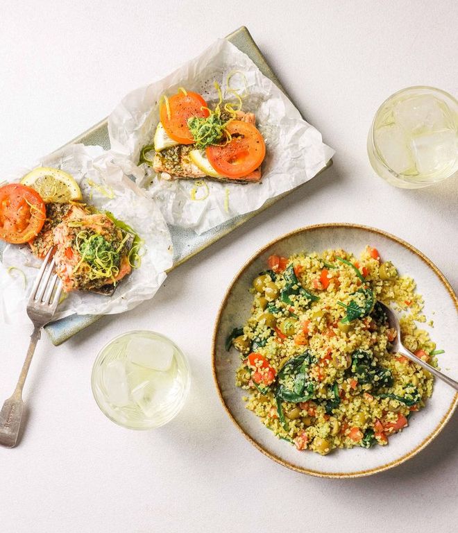 Photo of Mediterranean en papillote Trout