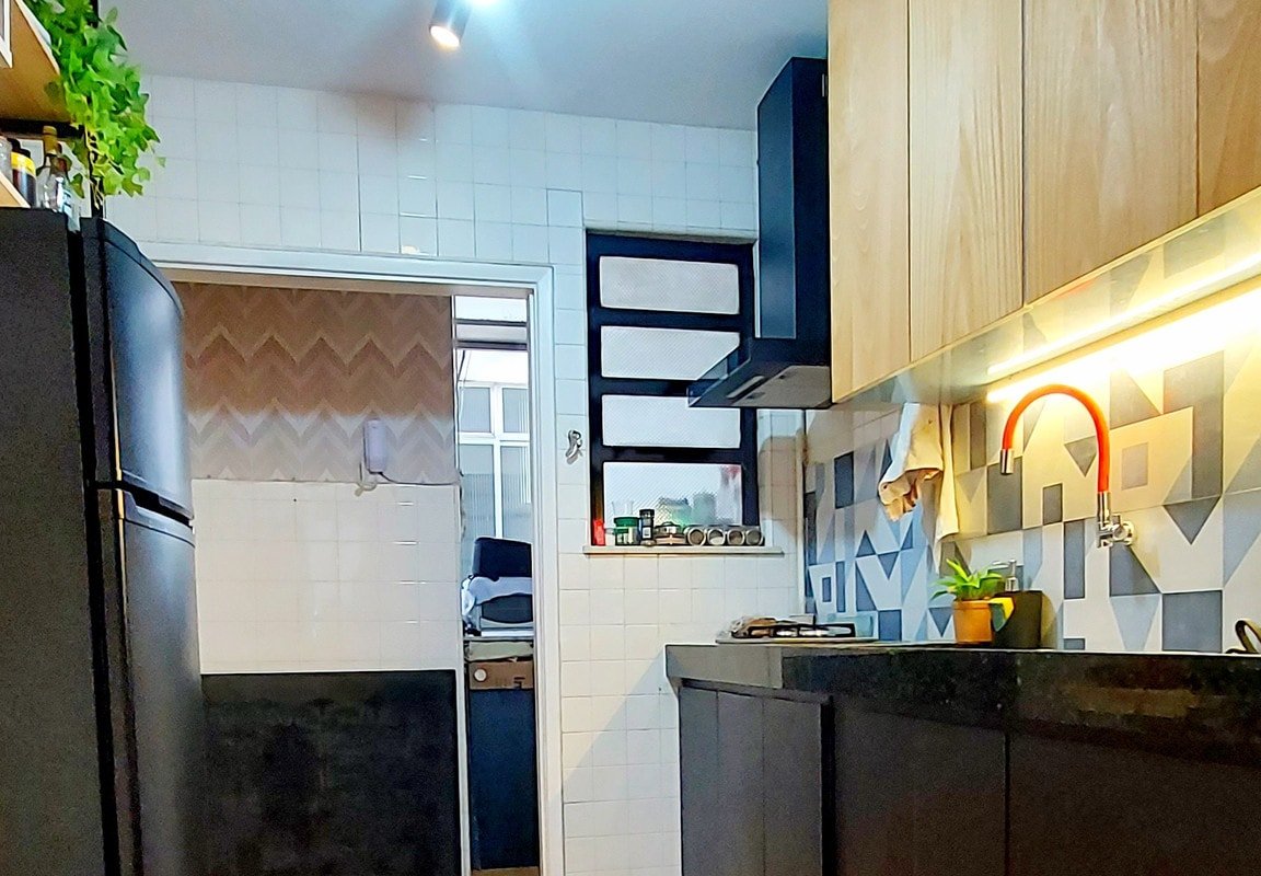 ! Apto Leblon 65 m² -2 Qd Praia+Estacionamento gallery image 3