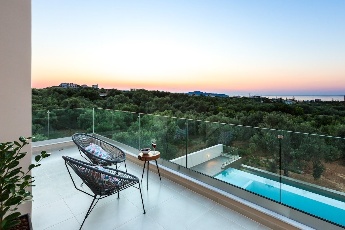 Villa Estel – Seaview, 1km from the sandy beach gallery image 3