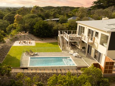 Beach, golf course, pool, spa, fire pit