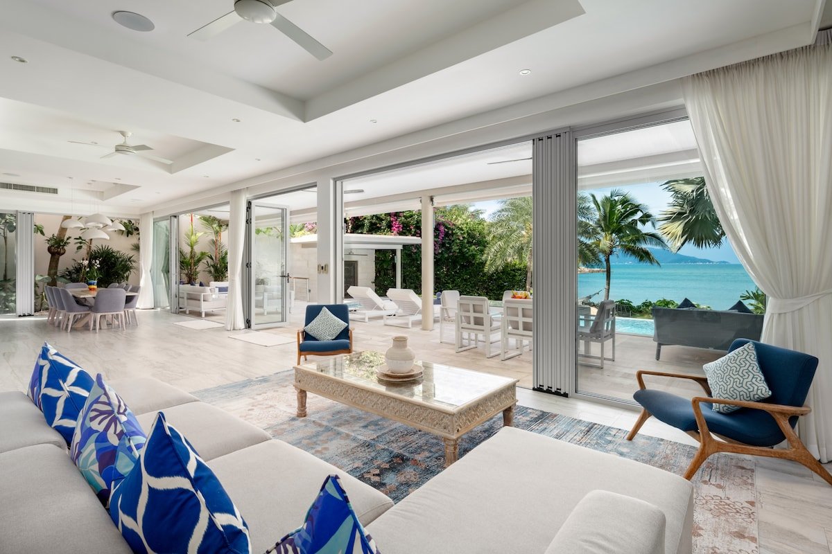 Villa Maliya: Full Service, Beachfront, Pool