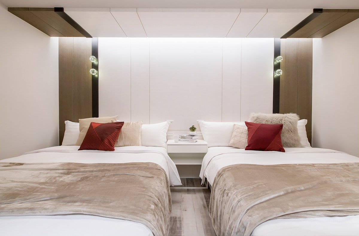 AA/12人房 /兩間獨立房型/ MRT忠孝復興3min /東區市中心/ SoGo微風百貨/雙線捷運 gallery image 3