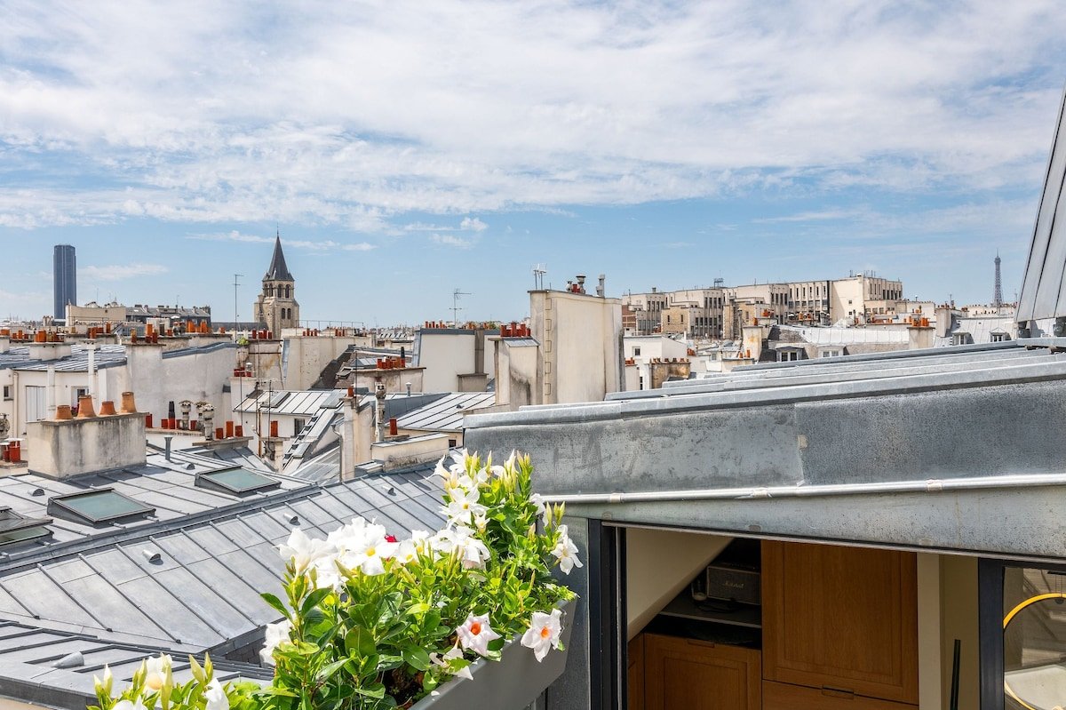 Par014 – Exceptional Penthouse in Saint-Germain