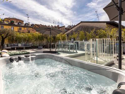 Villa Loft in Milan with Private Terrace & Hot Tub