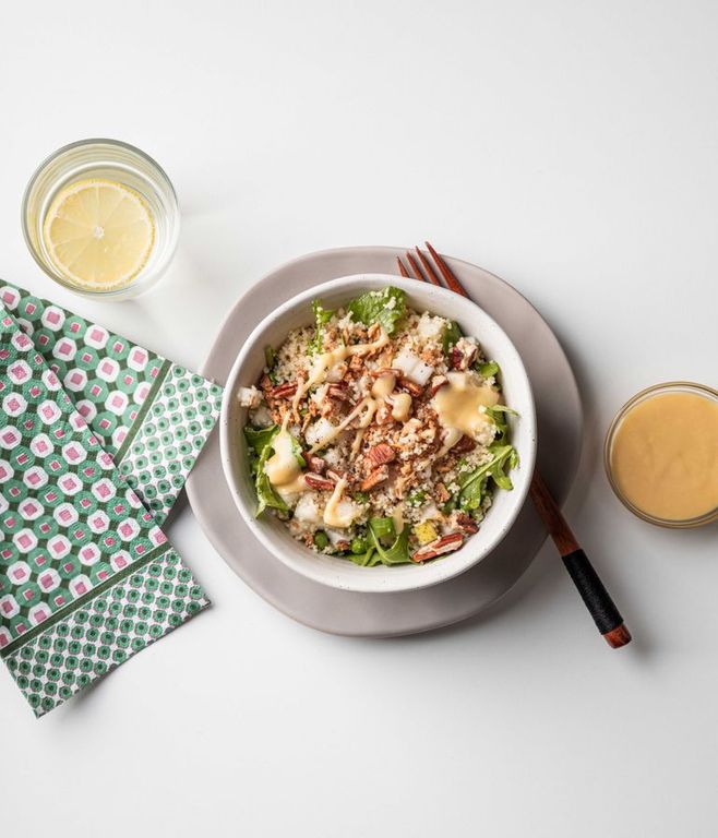 Photo of Pear & Pecan Couscous Bowl