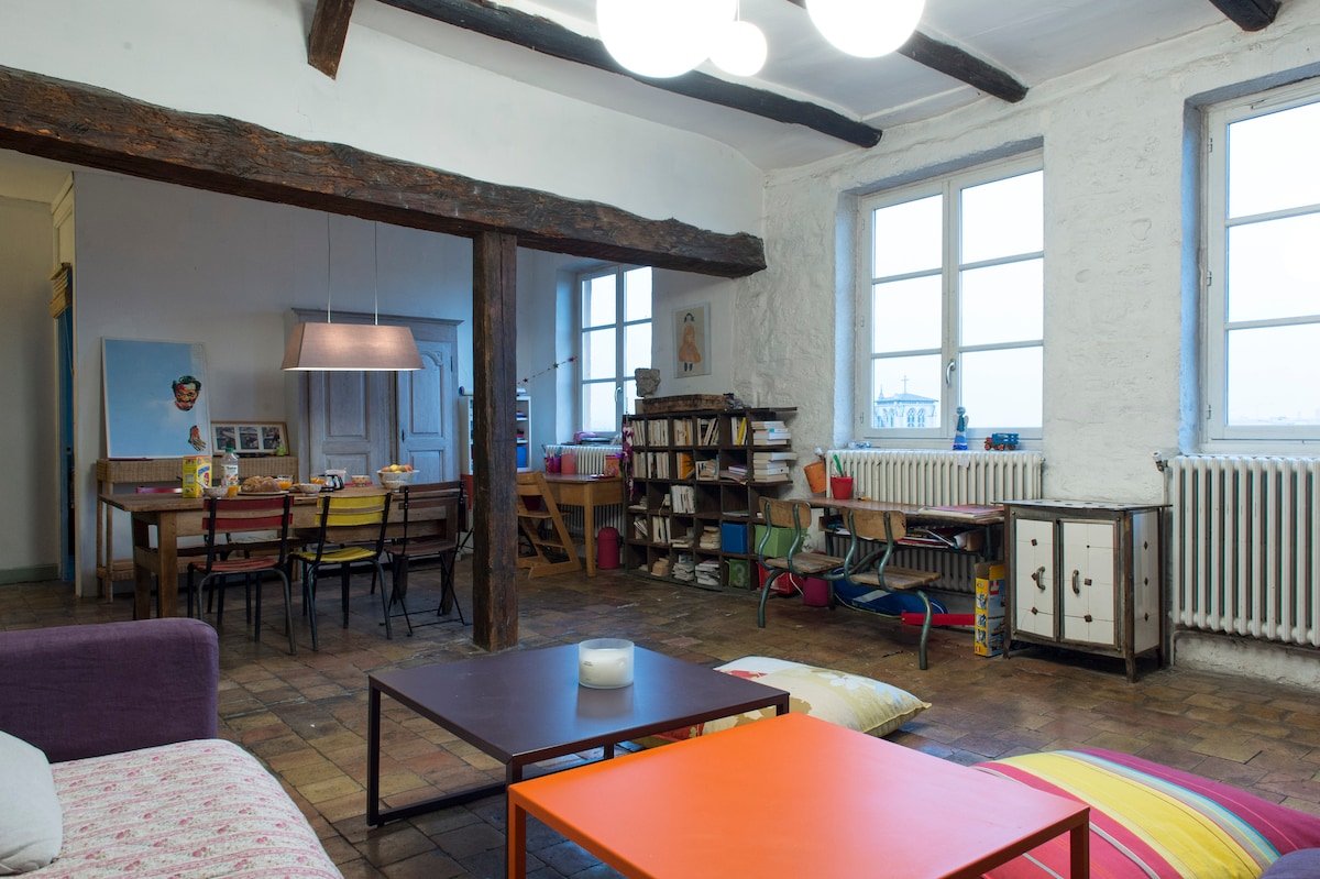 Maison ville Vieux Lyon, extraordinaire vue&jardin gallery image 5