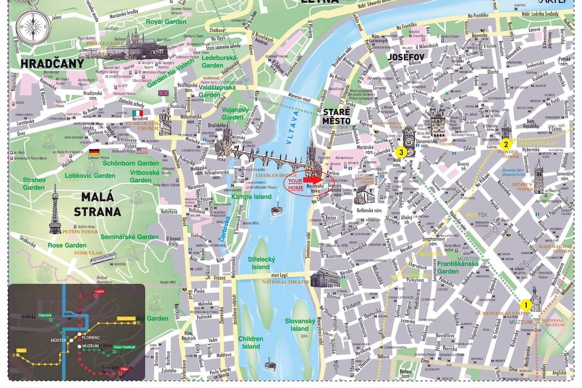 Charles Bridge Large 2BRM LuxPrimeVibrant Location gallery image 4