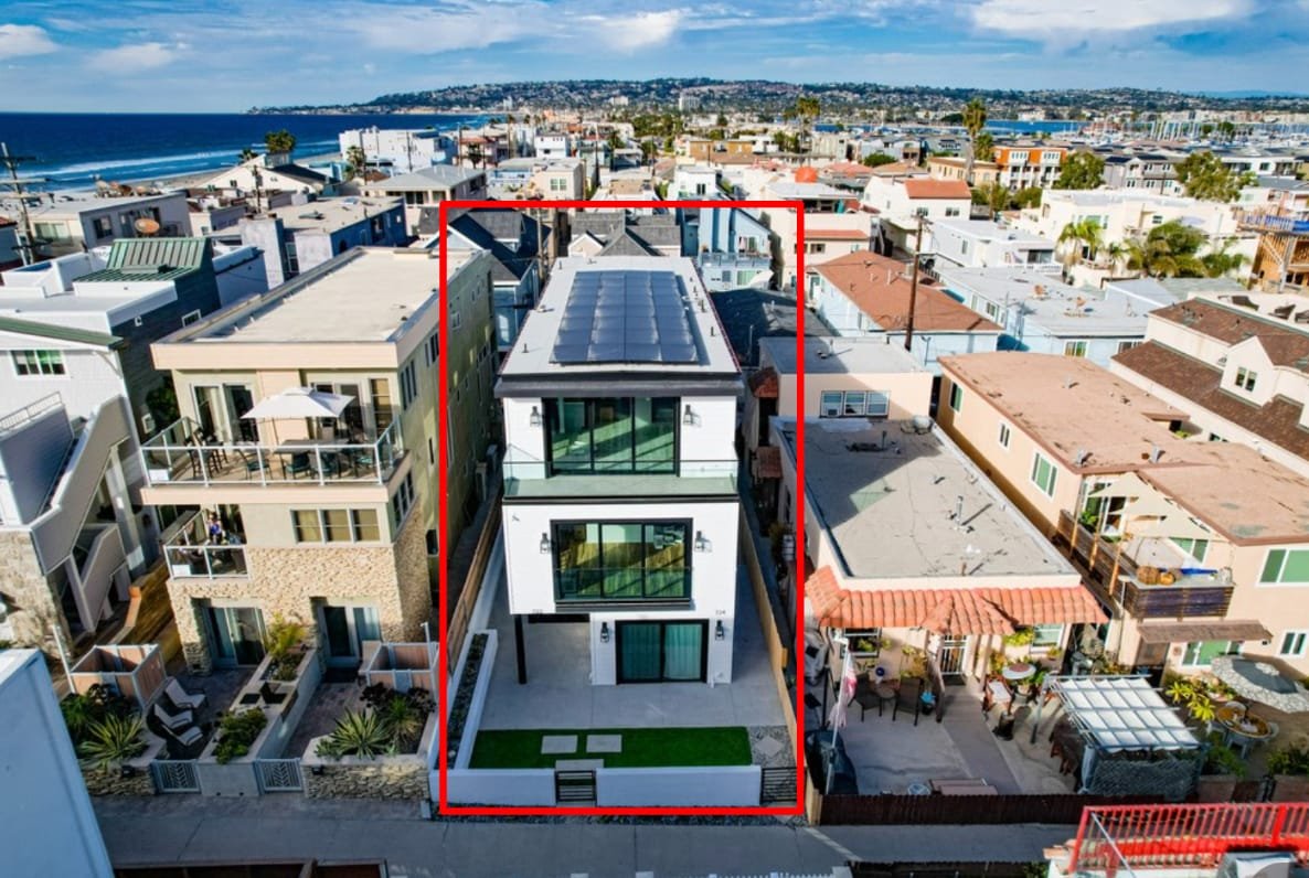 OCEAN VIEW – 1 block to the beach (6br/5ba) gallery image 2