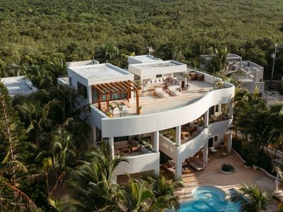 Beachfront Staff&Chef Luxury 8 Bed Villa in Tulum