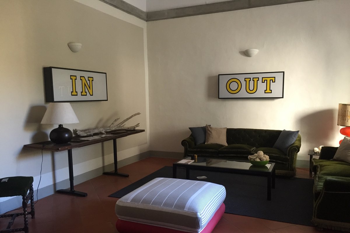 Deco eclecttica in Casa del 14′ secolo con corte