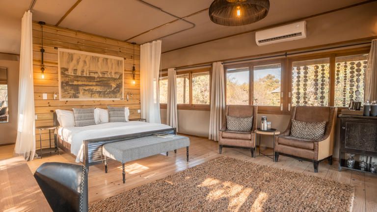 Toka Leya Camp - Reinvigorated guest suites now offer a more spacious interior