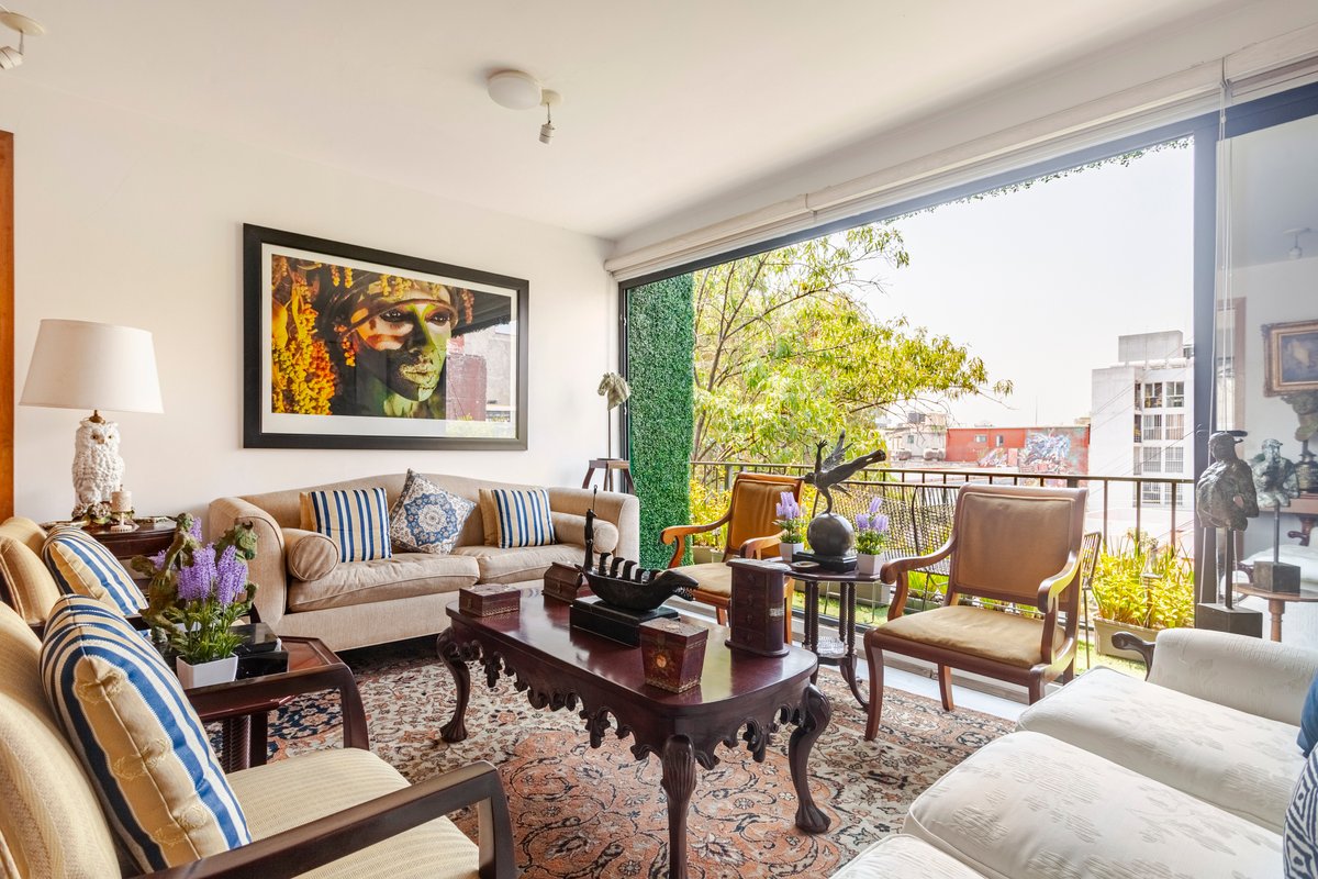 PenthHouse with 3 Rooms and Terrace in Roma Norte