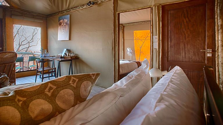 Ghoha Hills Savuti Lodge Luxury Family Tent