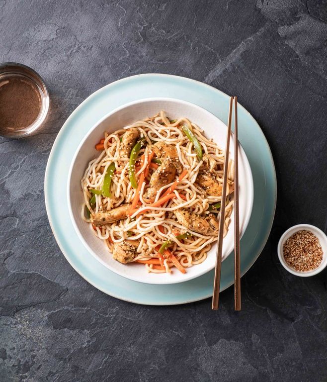 Photo of Asian-style Chicken & Noodles