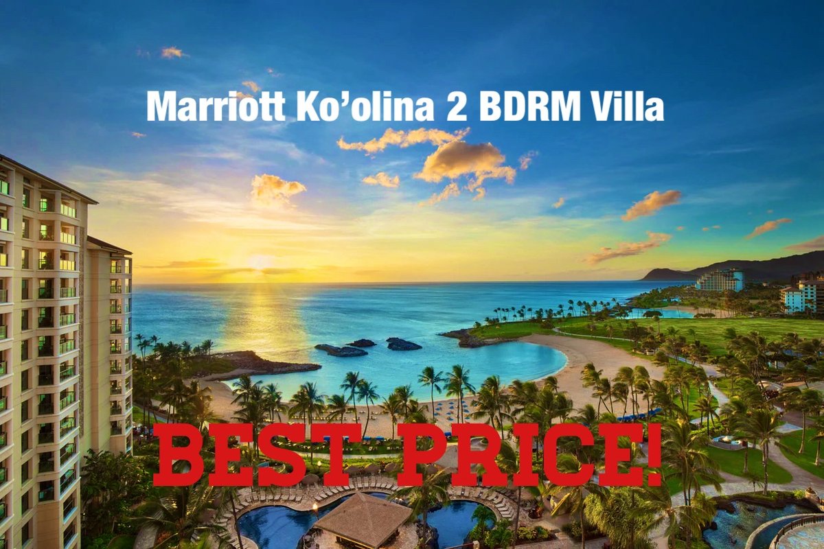 Marriott Ko’Olina Beach Club-2bd villa Aloha