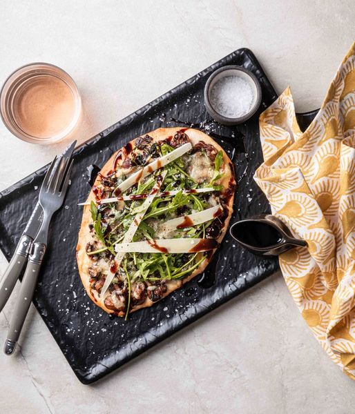 Photo of Caramelised Onion & Mushroom Flatbread