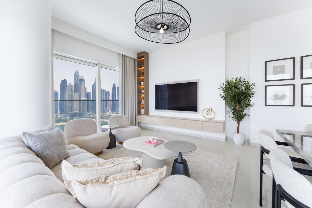 Upscale 2-BR w/ Sea View | Grand Bleu by Elie Saab