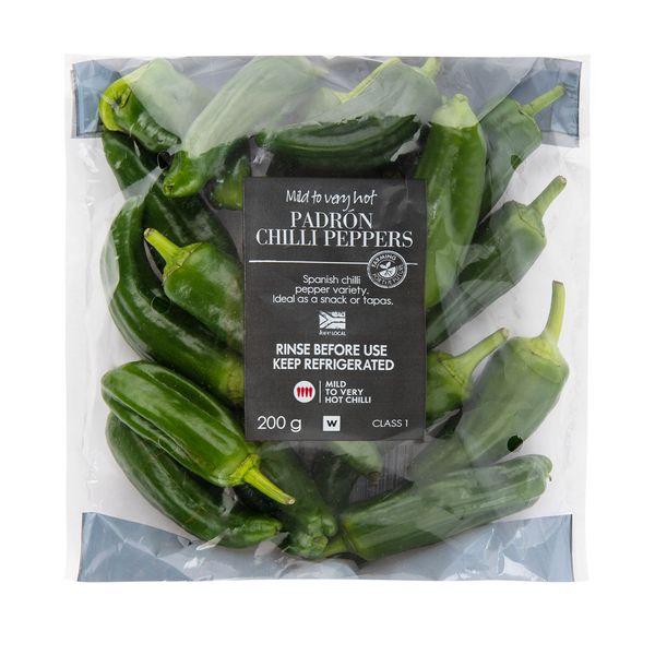 Photo of Padrón Chilli Peppers 200 g