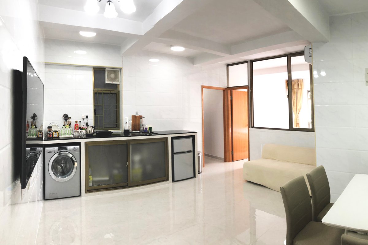 New sea-view flat, 6Bed 2Bath 10ppl, near TST MTR