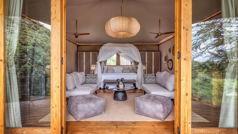 JW Marriott Masai Mara Lodge Deluxe Suite