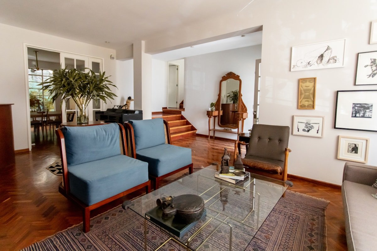 Exclusive Home in Roma Norte | Terrace & Fireplace gallery image 3