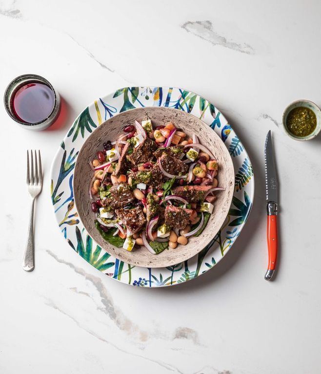 Photo of Beef Schnitty & Three Bean Salad