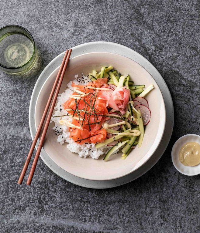 Photo of Japanese-style Trout & Sushi Rice