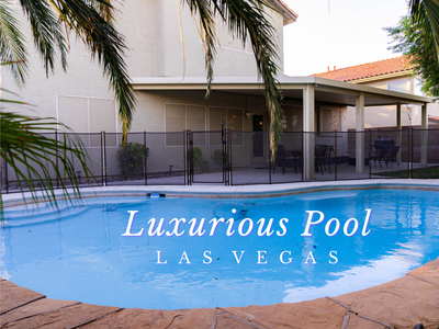 Luxurious Pool Home mins from Las Vegas Strip