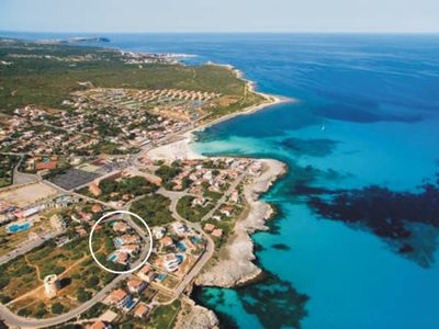 Acogedora villa con vistas en Punta Prima, Menorca