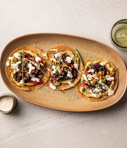 Photo of Vegetarian Mexi-crisp Tostadas