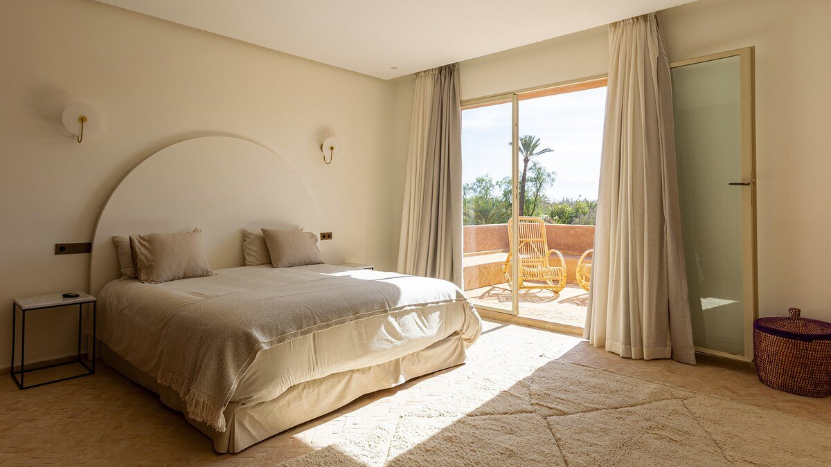 Philonia: 7 Bd, A/C, pool, staff, Palmeraie gallery image 5