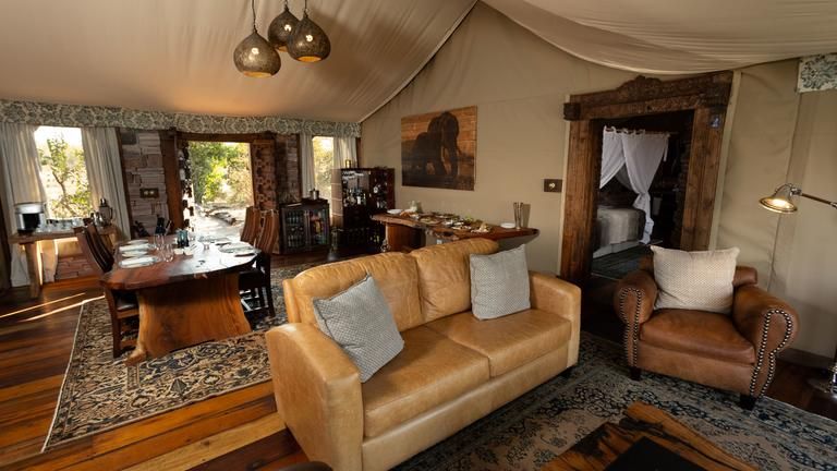 Tembo Plains Camp The Zanji Suite at Tembo Plains