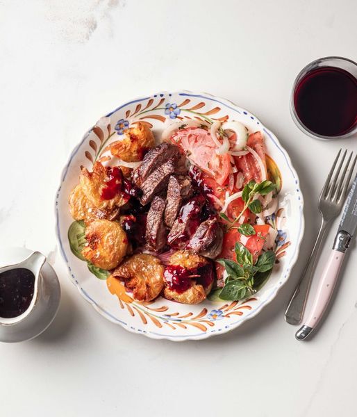 Photo of Waterford’s Lamb & Mixed Berry Sauce