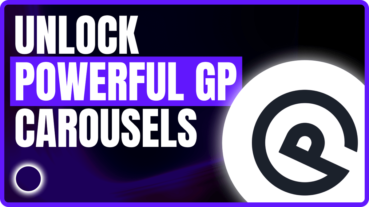 Unlock Powerful Carousels in GeneratePress: Convert Any Grid, Looper, or Container into an Interactive Slider!