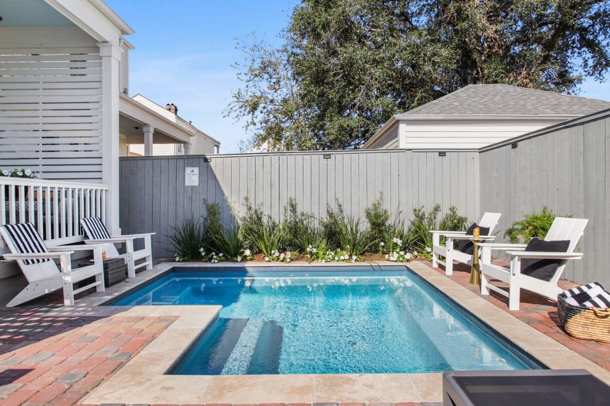 Garden District Home | Heated Plunge Pool