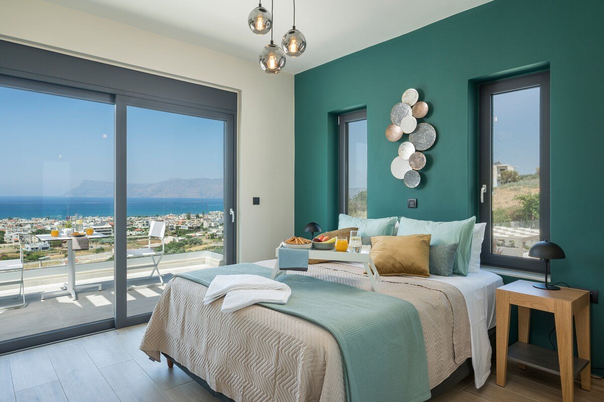 Villa Thea, sea view, pool, close to beach, BBQ gallery image 5