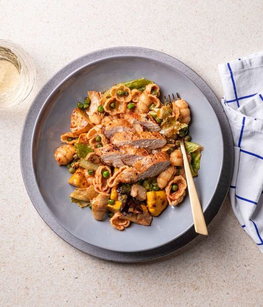 Photo of Chicken & Artichoke Pasta Bowl