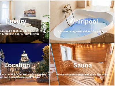 City centre apt. – sauna & whirlpool 5BDR+3BTH