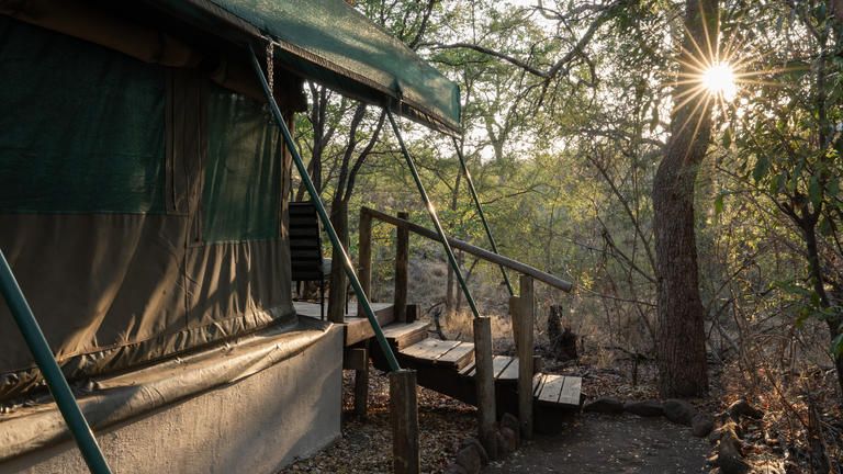 Tent exterior