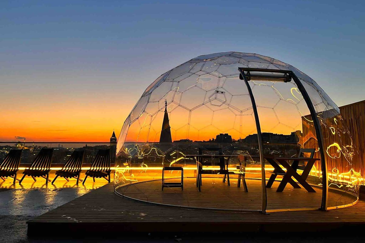 Private Rooftop with Panoramic Bosphorus View
