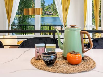 Brand New Modern Lake Front Paradise | RV Parking