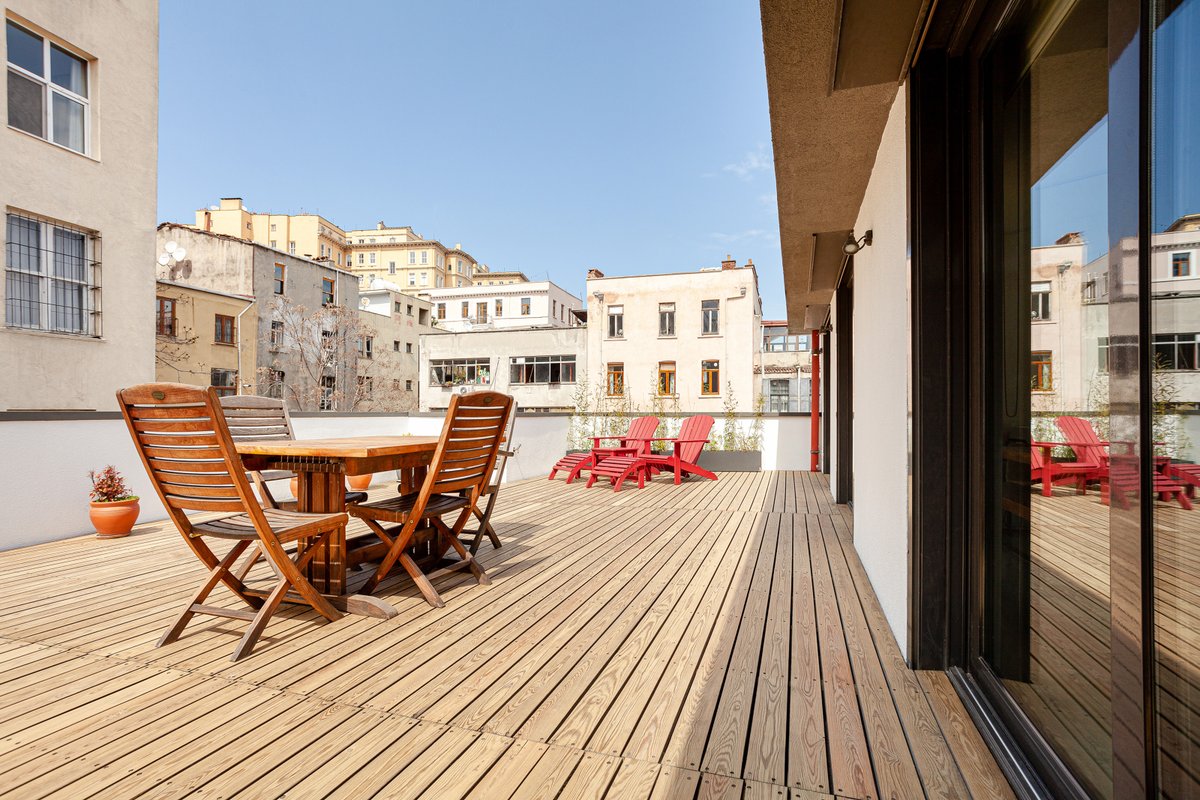 Duplex Two Bedroom with Terrace in Galata (A22)